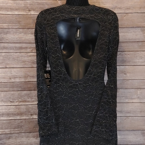 Express Open Back Dress Size Small - Picture 14 of 16